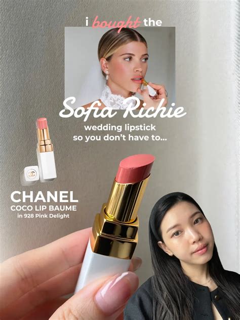 sofia richie pink chanel lipstick|Chanel lip balm Sofia.